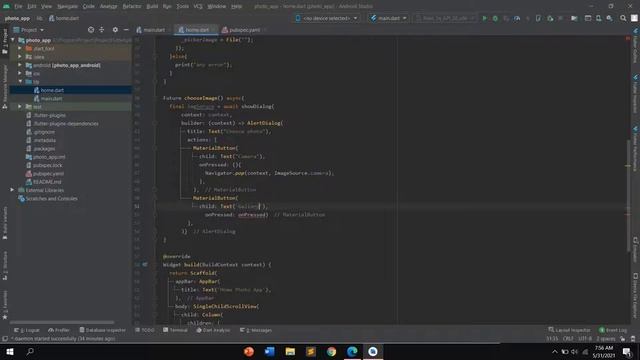 Flutter with PHP and MySql - Build Photo App #3 смотреть онлайн