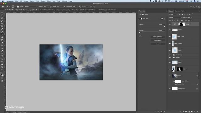 Creating Star Wars Artwork in Photoshop смотреть онлайн