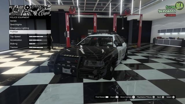GTA 5 - DLC Vehicle Customization - COP CARS! | Vapid Stanier LE Cruiser & Unmarked Cruiser