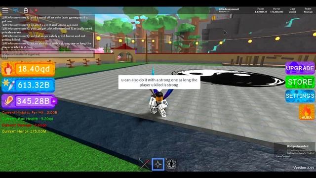 How to get Unlimited Honor | OP NINJA SIMULATOR!!!!!!! смотреть онлайн