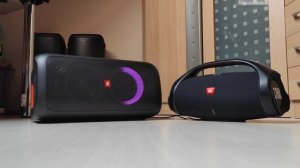 JBL PARTYBOX 100 & BOOMBOX 2 ARE PLAYING TOGETHER ?? | CHILL BASS TEST