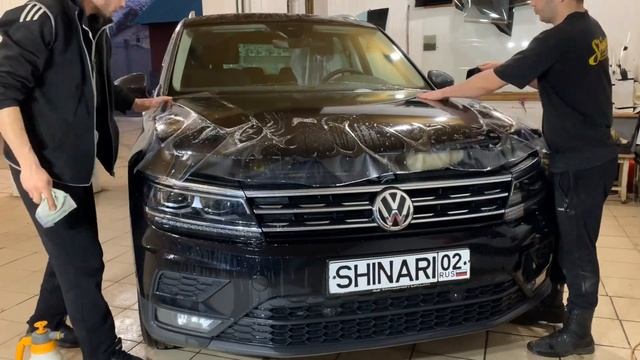 Защитная пленка на Фольксваген Тигуан смотреть онлайн