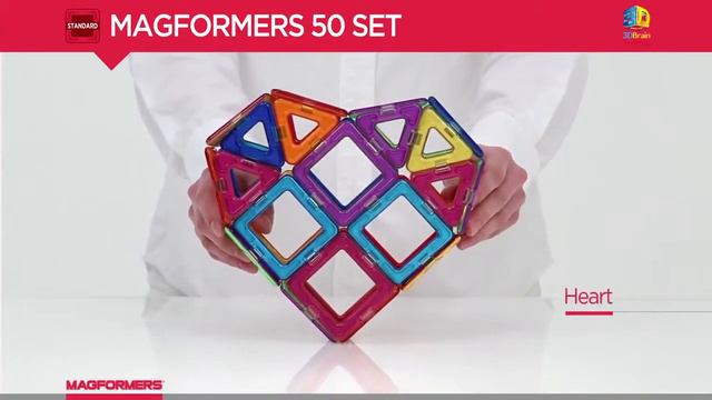 Магнитный конструктор Magformers купить Базовый набор 50 элементов смотреть онлайн