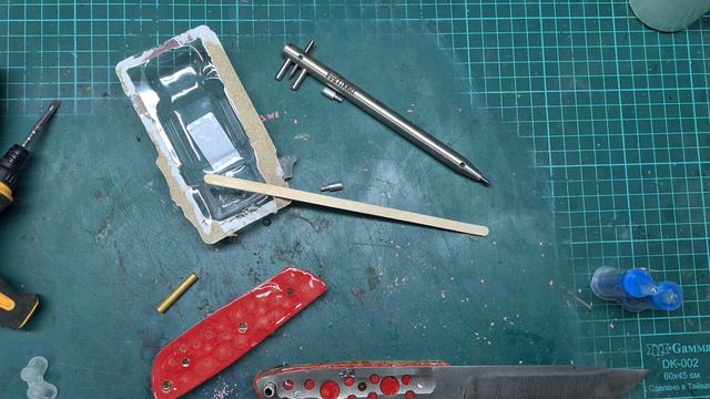 Нож ручной работы ФУЛТАНГ. N690. Стаб. смотреть онлайн