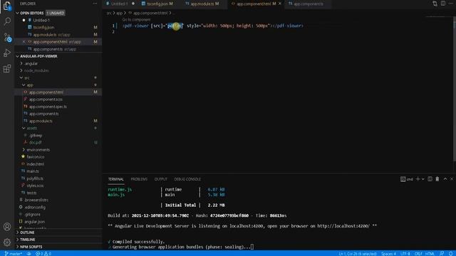 Create PDF Viewer In Angular using ng2-pdf-viewer смотреть онлайн