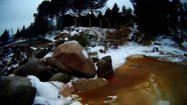 Поездка на Ладожское Озеро. Осиновецкий маяк. Зима. смотреть онлайн