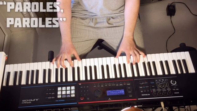 “Paroles, paroles” - Roland Juno-DS Chorus EP смотреть онлайн