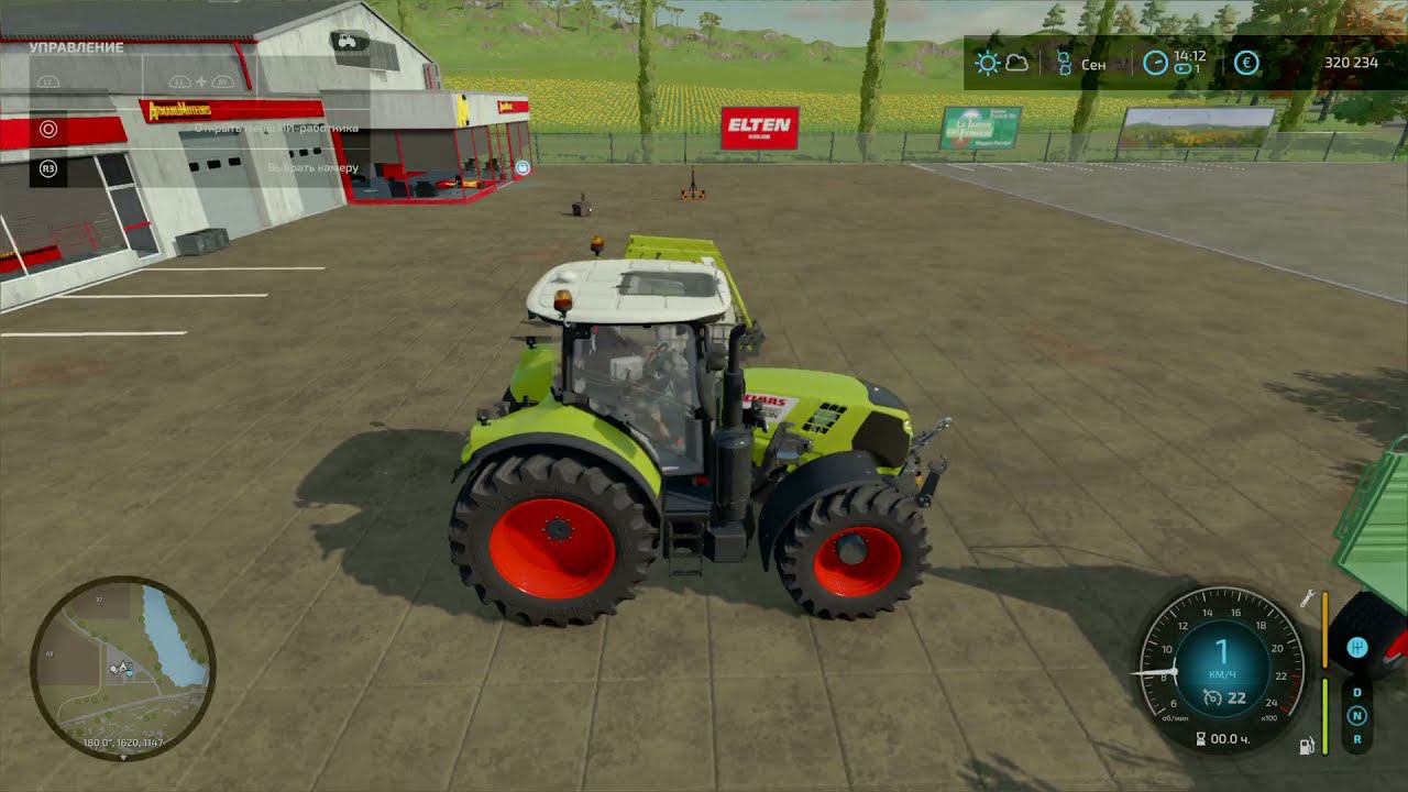 (PS4 Pro) FS 22 Haut-Beyleron Завозим воду Первые томаты и клубника. Новый трактор #11 смотреть онлайн