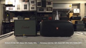 Marshall Woburn 3 vs JBL Partybox 110