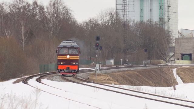 ТЭП70-0268 близ ст. Валга / TEP70-0268 near Valga station смотреть онлайн