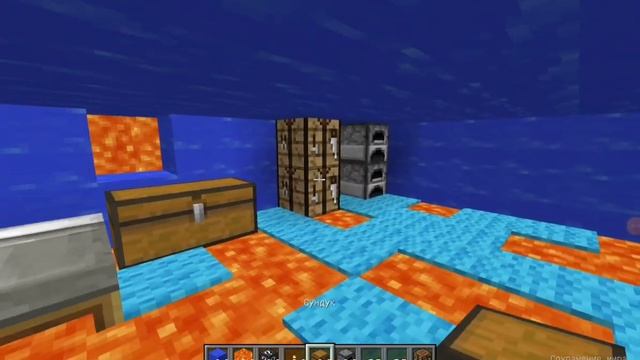 ДОМ ИЗ ВОДЫ ПРОТИВ ДОМ ИЗ ЛАВЫ КАК ПОСТРОИТЬ ДОМ В МАЙНКРАФТЕ | Хетаг Minecraft смотреть онлайн