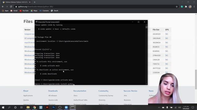 Install Python with Anaconda - OLD VERSION смотреть онлайн