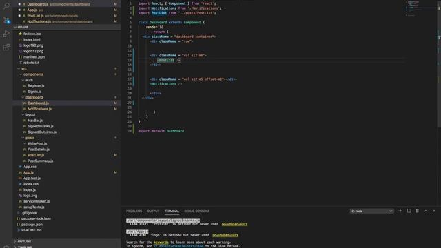 React, Redux & Firebase Tutorial #5 - Social Media App - Setting up Dashboard - Posts Lists смотреть онлайн