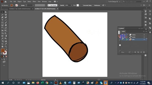 Vector Illustration | Sketch to vector Illustration | Adobe Illustrator | #illustration #vector смотреть онлайн