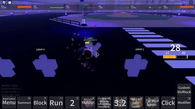 | N the jojo game Killer Queen Combo | ROBLOX смотреть онлайн