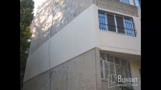 Работа компании "Виконт" - утепление балкона смотреть онлайн