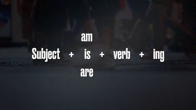 Present Continuous Use #1 - Learn English смотреть онлайн