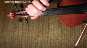 Как играть на скрипке - Призрак оперы - ноты для скрипки zan urokimusic com