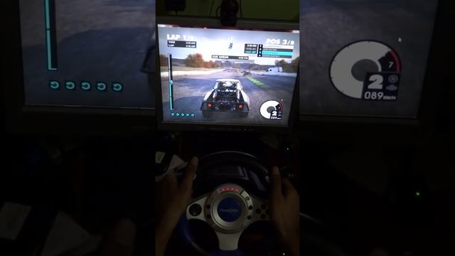 Dirt 3 on flashfire Racing wheel смотреть онлайн