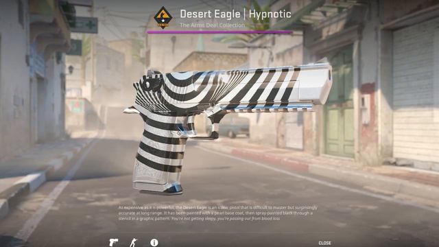 Desert Eagle | Hypnotic in Counter-strike 2 New Gun Model смотреть онлайн