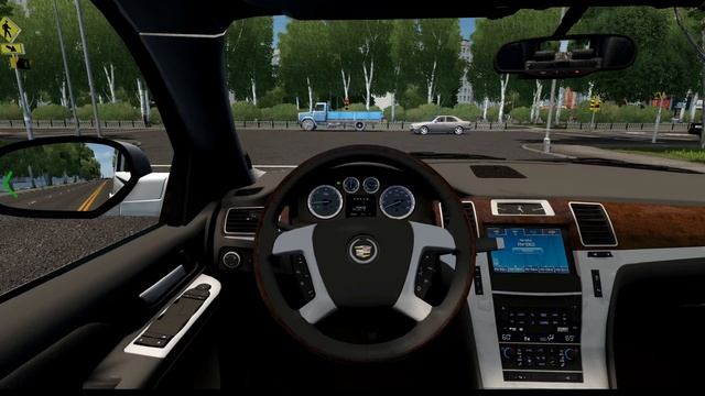 2012 Cadillac Escalade ESV Platinum - City Car Driving смотреть онлайн