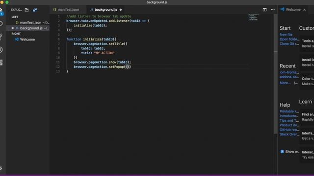 pageAction - Firefox WebExtensions API смотреть онлайн