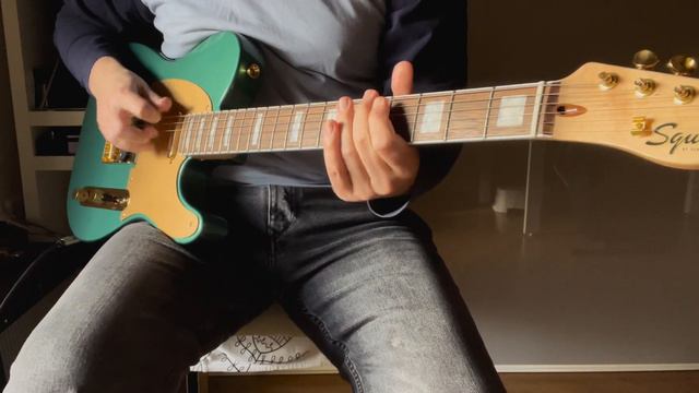 Squier 40TH Anniversary Telecaster Sherwood Green - Led Zeppelin fun смотреть онлайн