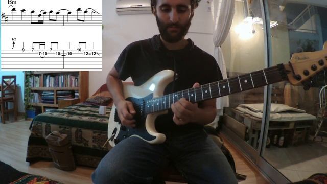 Eye in the sky tutorial (solo Ian Bairnson) смотреть онлайн