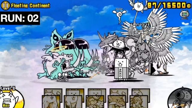 Battle Cats Beginners' Guide | Into the Future Ch.3 Floating Continent and Moon; no gacha (S6E8) смотреть онлайн