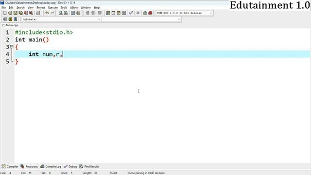 Program to find palindrome number in C | Programs in C Language| C Programming Language #20 смотреть онлайн