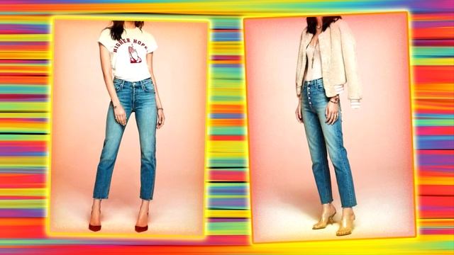 МОДНЫЕ ДЖИНСЫ ДЛЯ ЖЕНЩИН какие женские джинсы в моде. смотреть онлайн