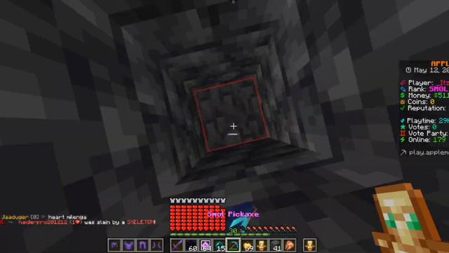 I made totem farm on this Minecraft Lifesteal Server|| AppleMc || 🍎 смотреть онлайн