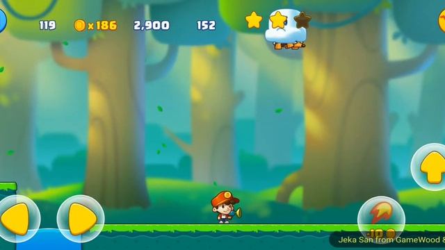 Level 119. Прохождение игры Super Jack's World — Free Run Game на Android смотреть онлайн