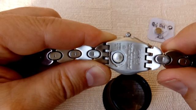 SWATCH ЖЕНСКИЕ. ЗАМЕНА БАТАРЕЙКИ / Swatch Battery Replacement