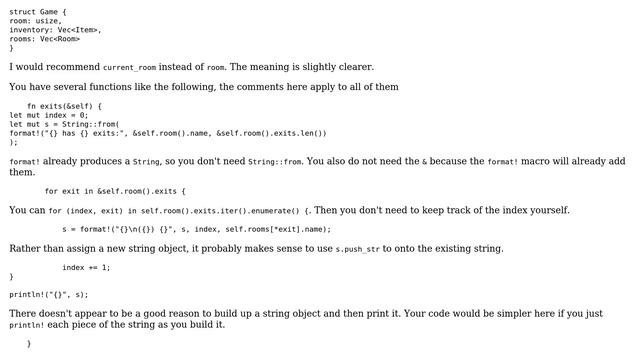Code Review: Beginner Rust text adventure (2 Solutions!!) смотреть онлайн