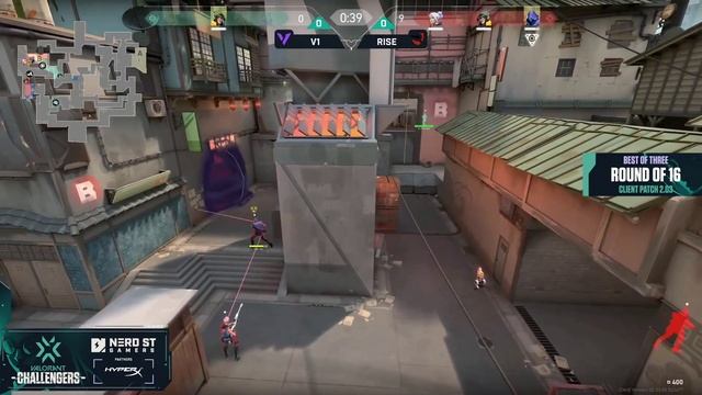 RISE vs VERSION1 Game 1 Open Qualifier 3 Day 2 VCT Challengers NA смотреть онлайн