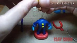 Как слепить Бравл старс часть 4 (лепим Гейла).
