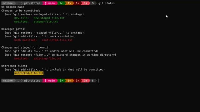 Protip Git #5 : personnaliser la couleur des statuts смотреть онлайн