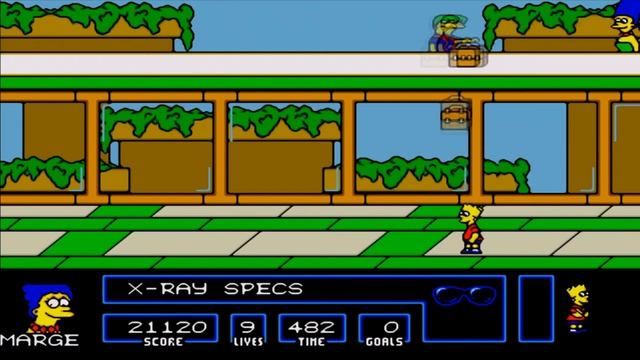 All Bosses - The Simpsons: Bart vs The Space Mutants (Sega Mega Drive). Все боссы. Игры 90-х. смотреть онлайн