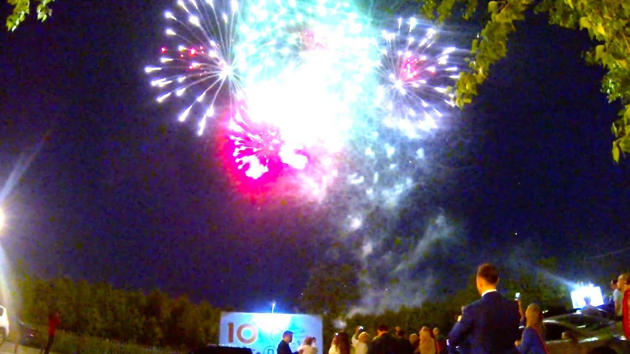 Салют на день рождения заказать. Красивый, энергичный, не дорогой фейерверк смотреть онлайн