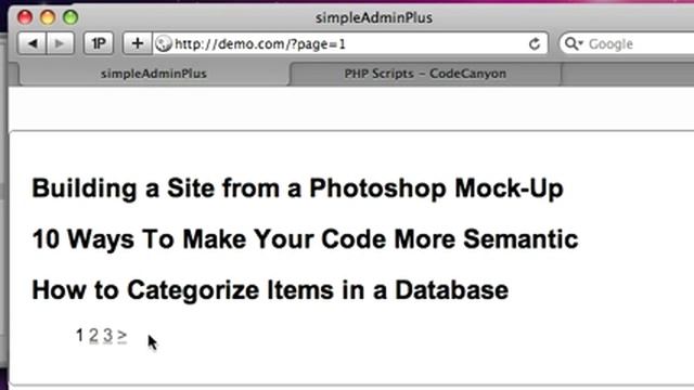 Previewing simpleAdminPlus смотреть онлайн
