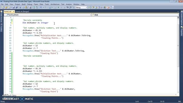 Visual Basic You do not have to Say as or ToString смотреть онлайн