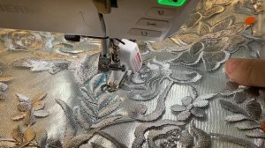 Ювелирный эффект в стежке