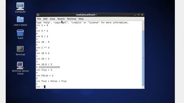 Belajar python 3:operator смотреть онлайн