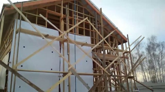 КАРКАСНЫЙ ДОМ | ПРОДОЛЖАЕМ СТРОИТЬ СВОИМИ РУКАМИ | ЧТО НОВОГО? смотреть онлайн