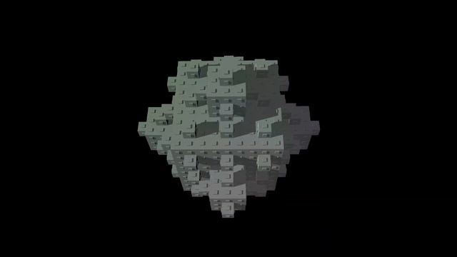 3D fractal: Koch quadratic fractal смотреть онлайн