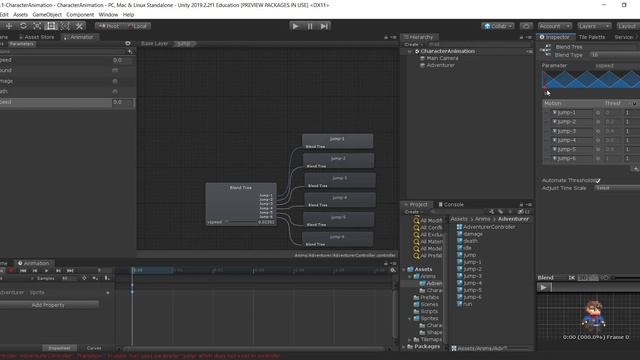 Creating A Jump Blend Tree