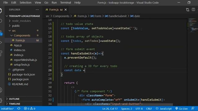 TodoApp using React Hooks and Local Storage #1 Set and Get Items смотреть онлайн