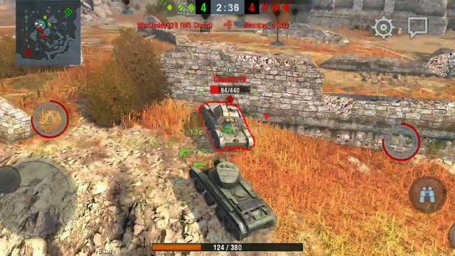 Прокачка аккаунта в world of tanks BLITZ #3 смотреть онлайн