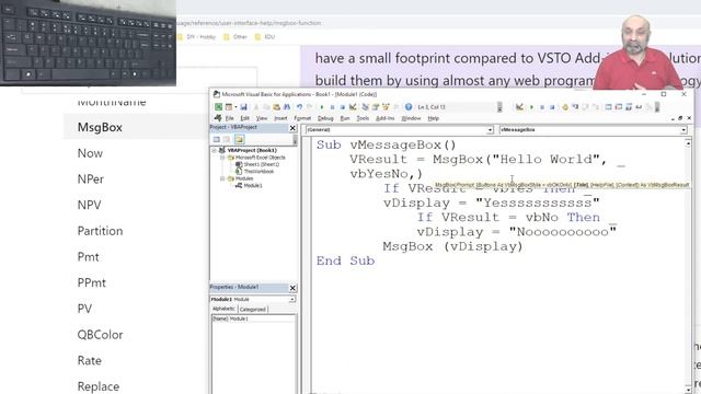 5 VBA Beyond Basics - Pop up windows смотреть онлайн